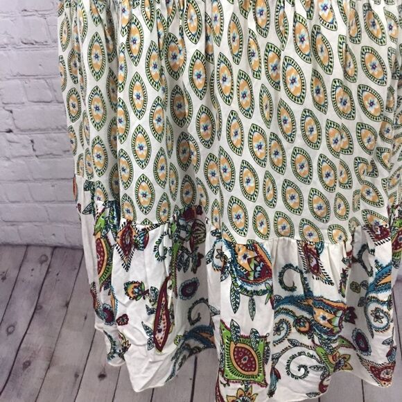 LIVE AND LET LIVE (ONE WORLD) BOHO PEASANT DRESS - Picture 7 of 8